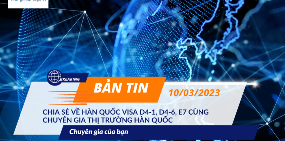 SBS GI- CHIA SẺ VỀ HÀN QUỐC VISA D4-1, D4-6, E7 CÙNG CHUYÊN GIA THỊ TRƯỜNG HÀN QUỐC
